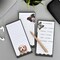 Wrapables Magnetic Notepads for Refrigerator, To-Do lists, Grocery Shopping, Memo, Reminders (Set of 3)